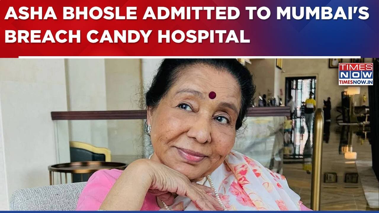 Asha Bhosle Admitted To Mumbai's Breach Candy Hospital, Family Member Says 'Treatment Ongoing'-WATCH
