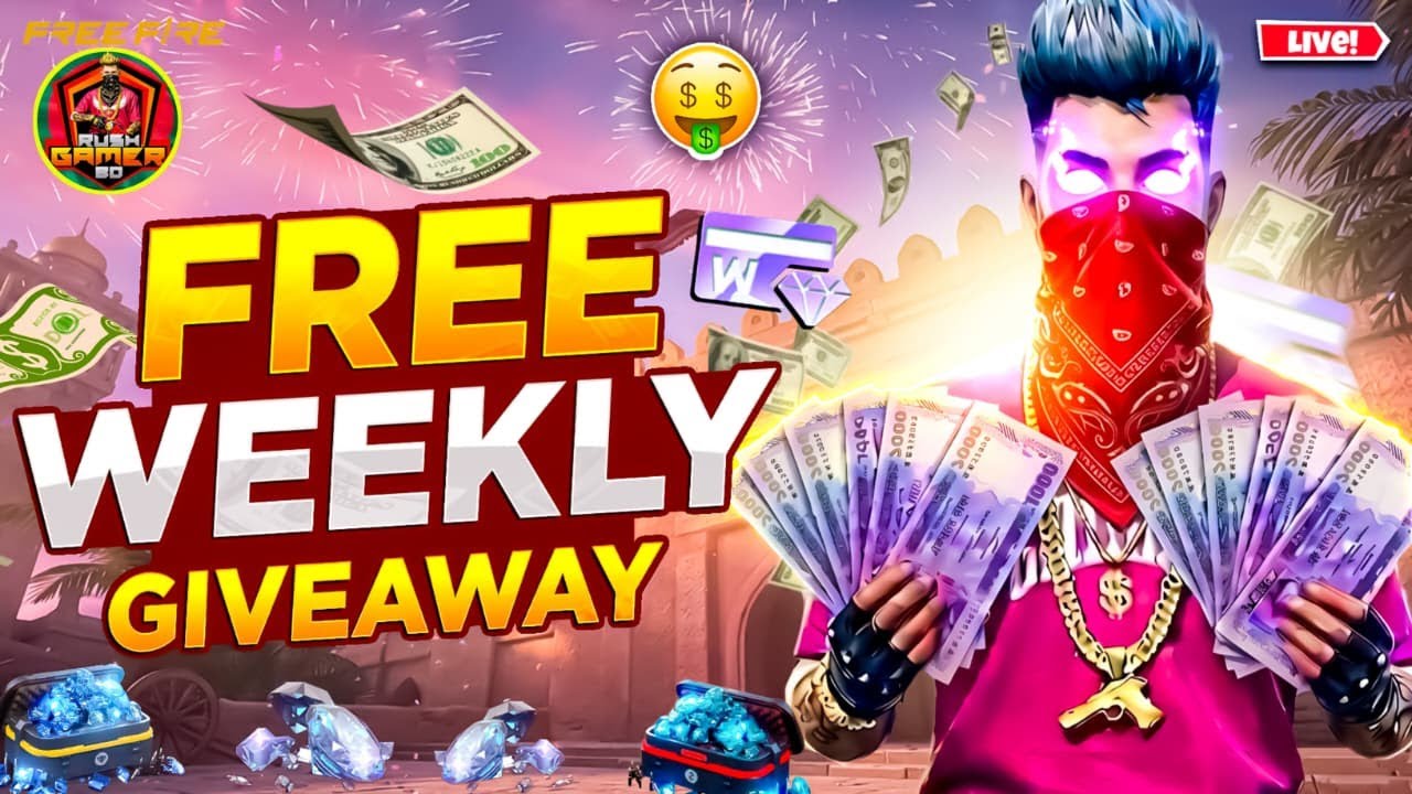 [🔴ПРЯМОЙ ЭФИР] БЕСПЛАТНЫЙ РОЗЫГРЫШ WEEKIY💎 | РОЗЫГРЫШ АЛМАЗОВ💎 | ПУТЬ К 100K😇 @rushgamerbdlive