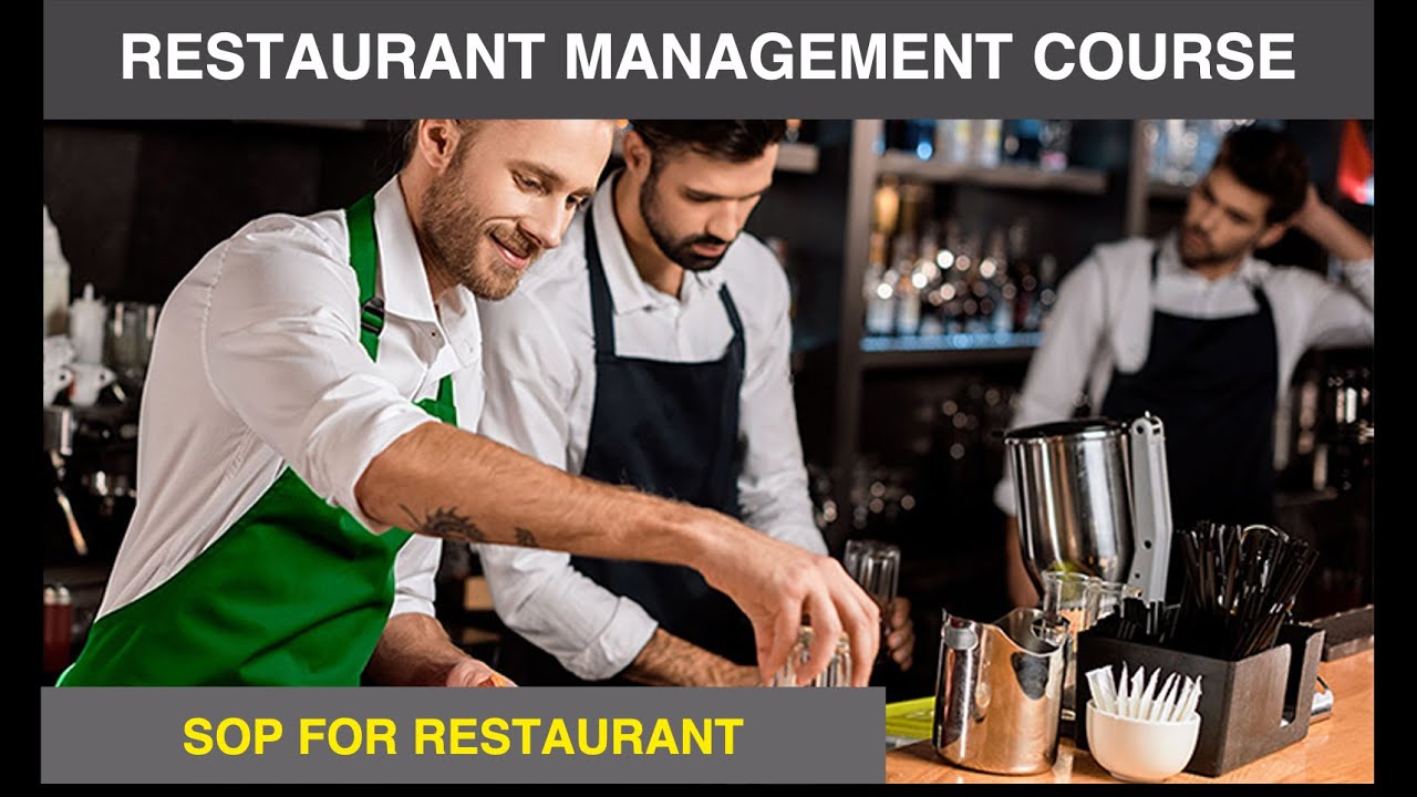 Standard Operation Procedure For Restaurant