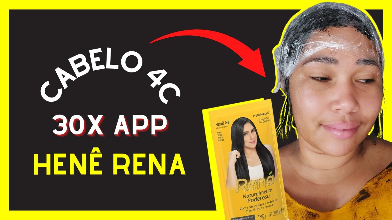 30x  HENÊ  cabelo CRESPO e FINO #henê #henezada #crespaalisada
