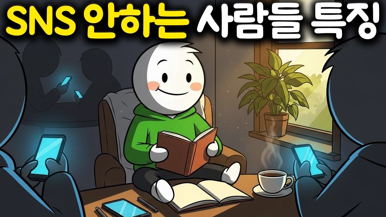 SNS 안하는 사람들이 진짜 무서운 이유