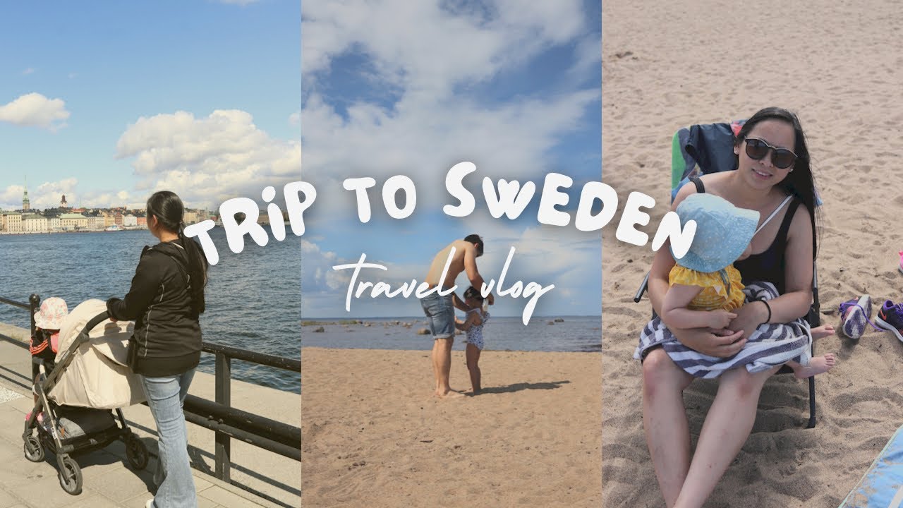 SWEDEN TRAVEL VLOG | Our First Family Trip Abroad With Little Kids | Meeting My Bestfriend In Sweden