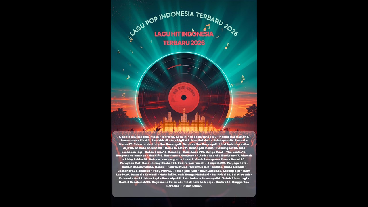 Lagu Pop Indonesia Terbaru 2026,  Pop Hits Indonesia 2026
