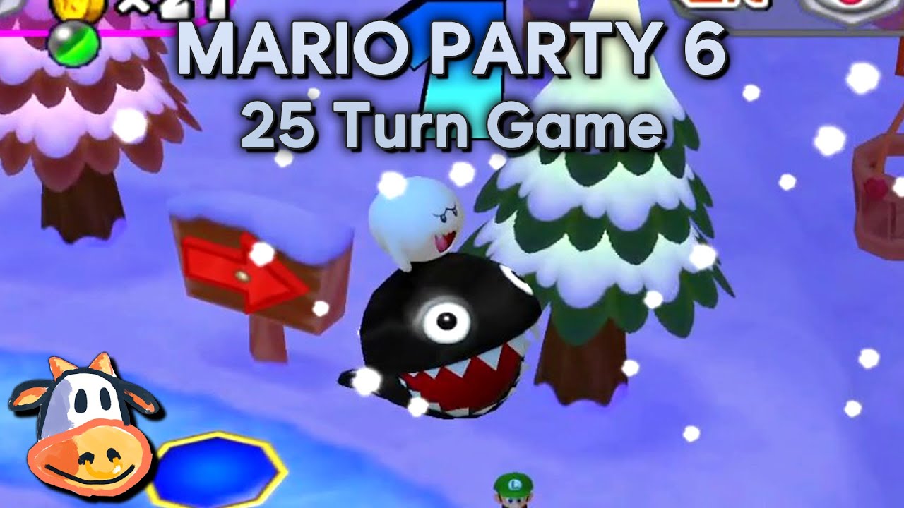 Mario Party 6 - Snowflake Lake - 25 Turn Online Game