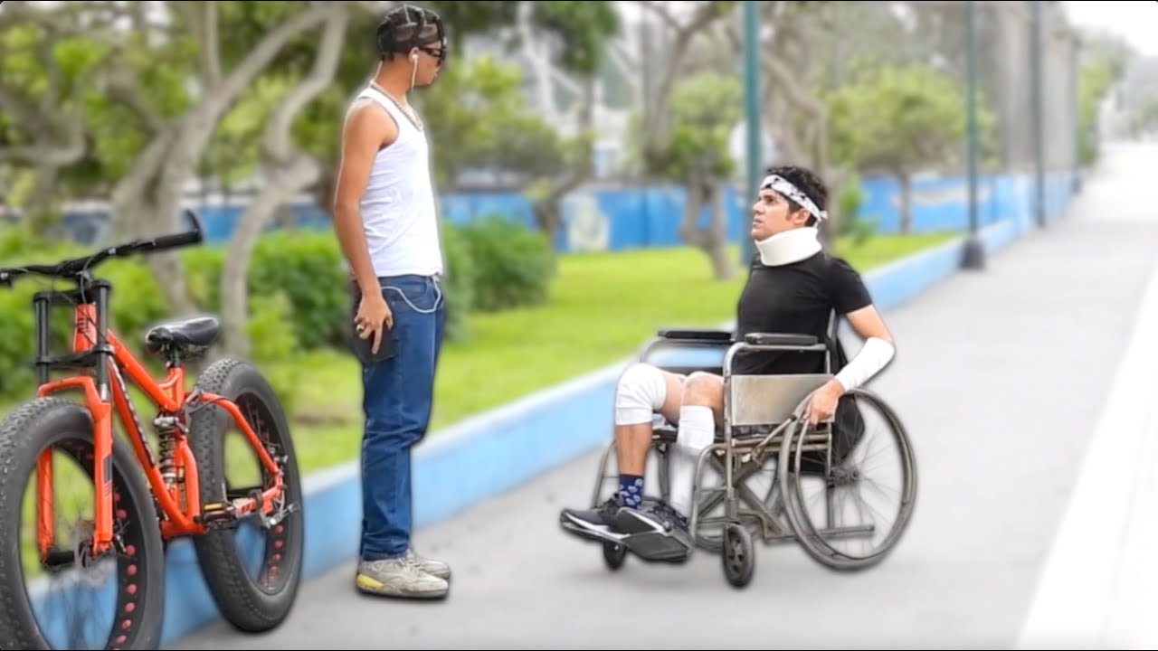 Discapacitado Buscando Peleas!