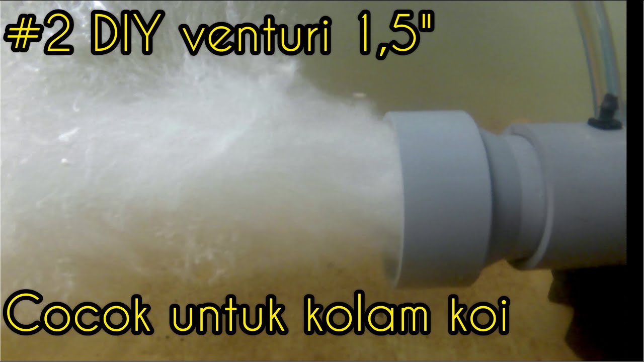 Eksperimen DIY: Membuat Venturi Jet 1,5