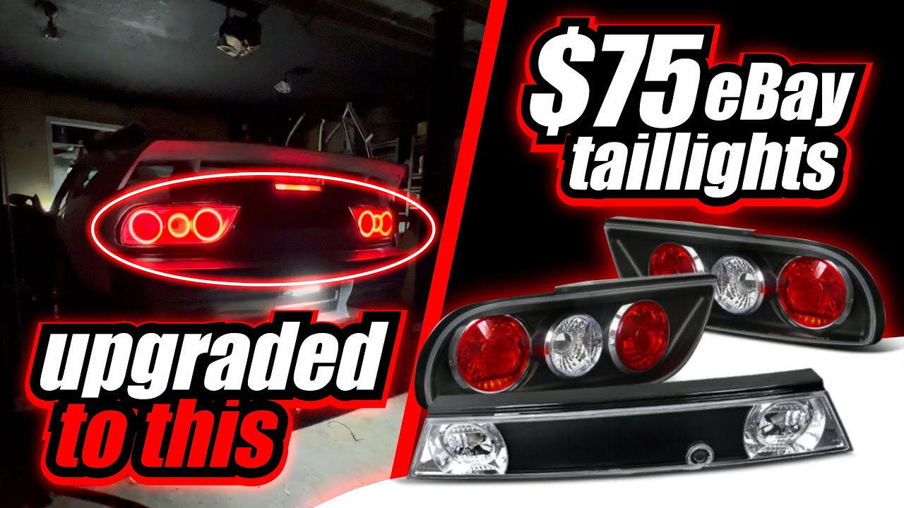 custom led taillights 240sx upgrade