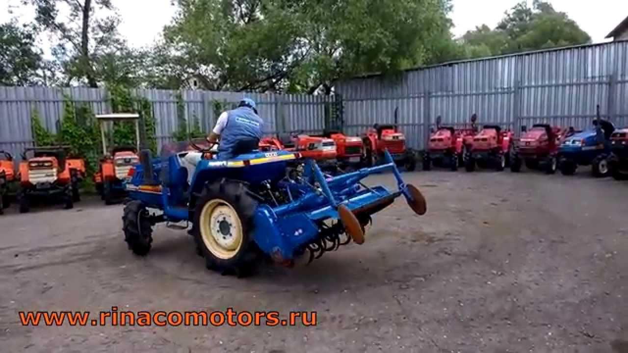 ИСЕКИ TU200 - 01444. Тест драйв Японского минитрактора