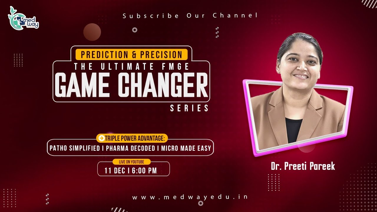 FMGE ‘MAHA-Revision’ is here! 🚀 | Dr. Preeti Pareek 🔥🔥 | #Medway