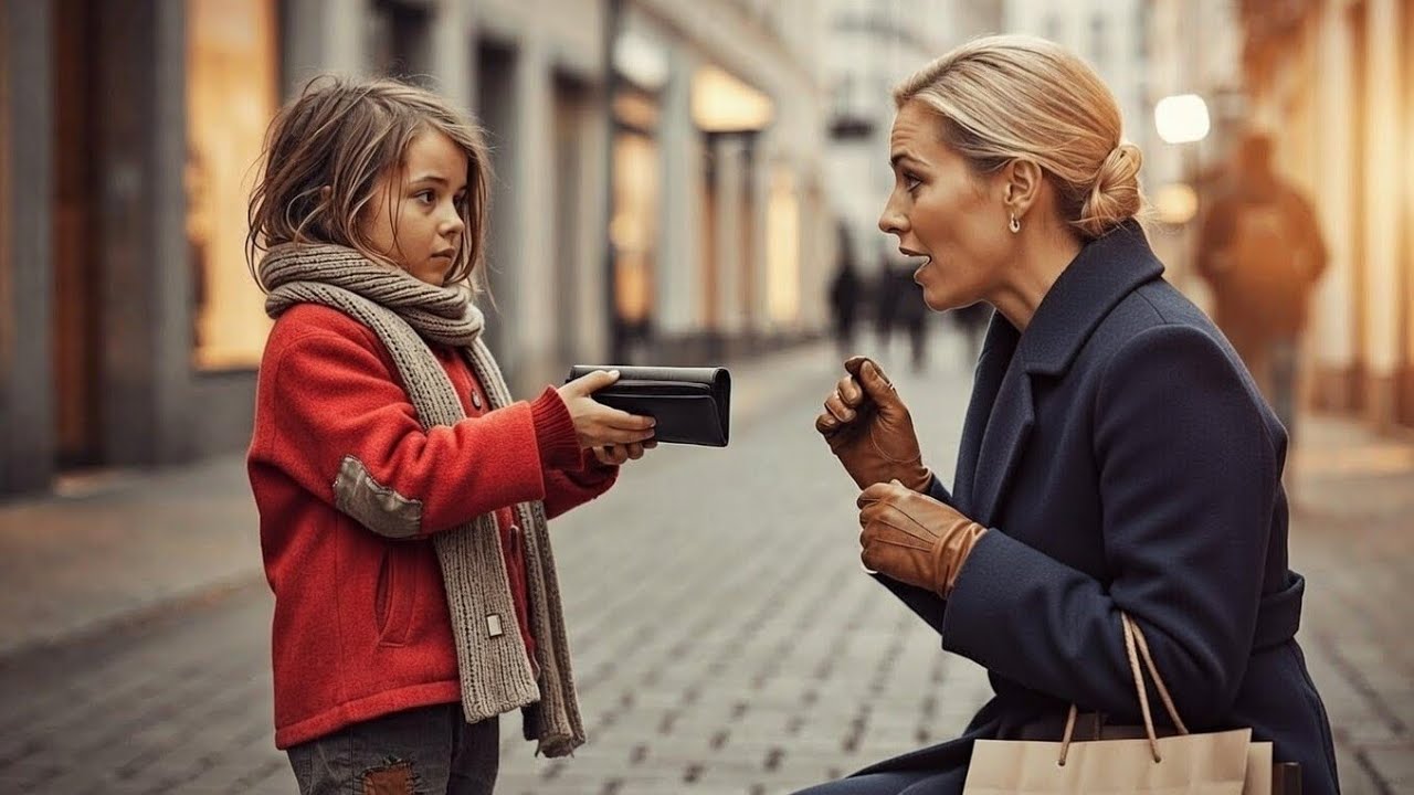 „Gehört das Ihnen?“ – Ein armes Mädchen trifft eine Millionärin… das Ende schockiert alle