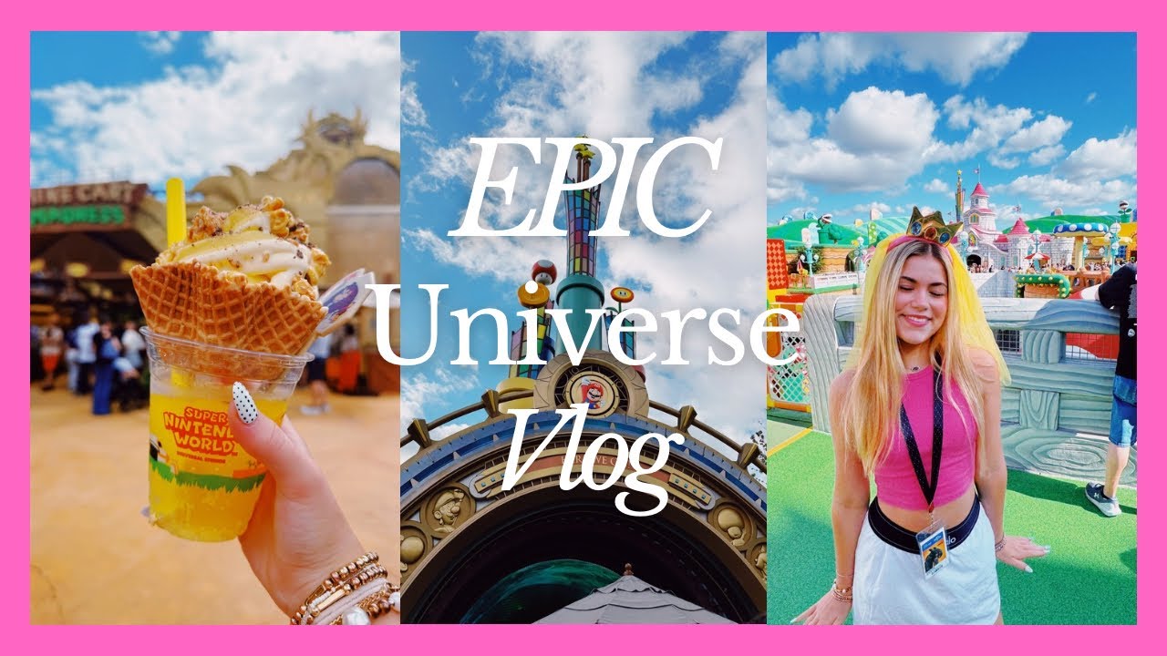 My FIRST time at EPIC!!! 🏰🍄🎢