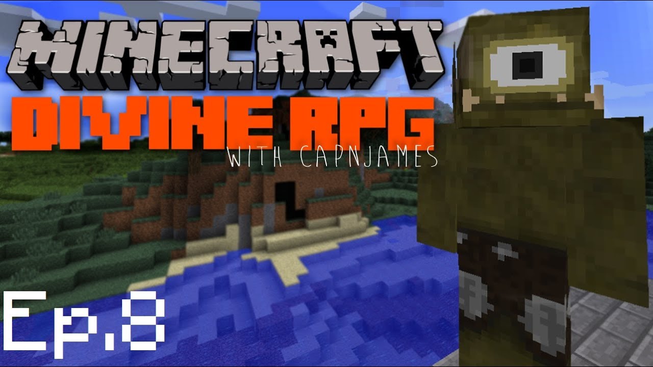 Minecraft: Divine RPG - Episode 8: Weapon and Armor Upgrades!