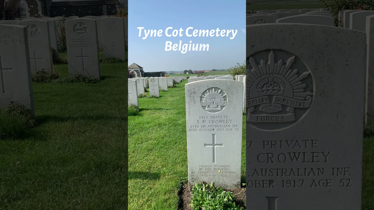 WWI HEROES: The Grave of Pte John Crowley. #ww1 #ww2