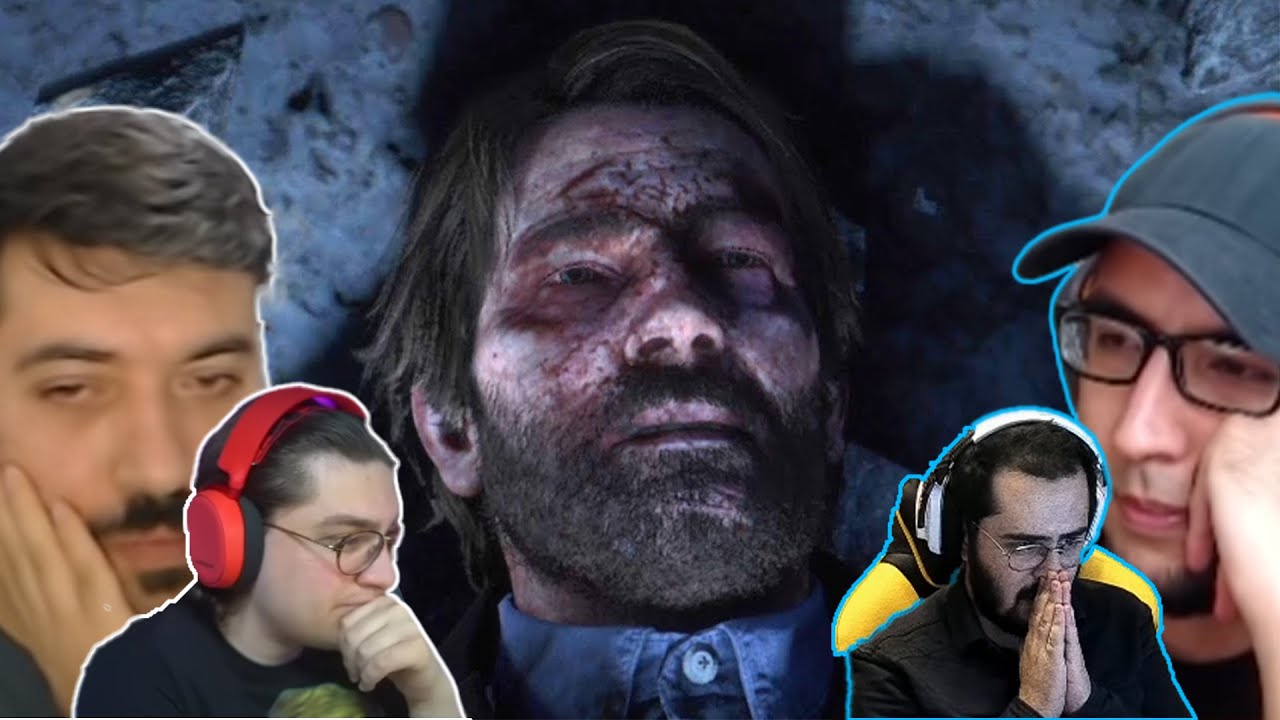 Yayıncıların Red Dead Redemption Final Sahnesine Tepkileri - RRaenee, Burak Oyunda, EasterGamersTV..