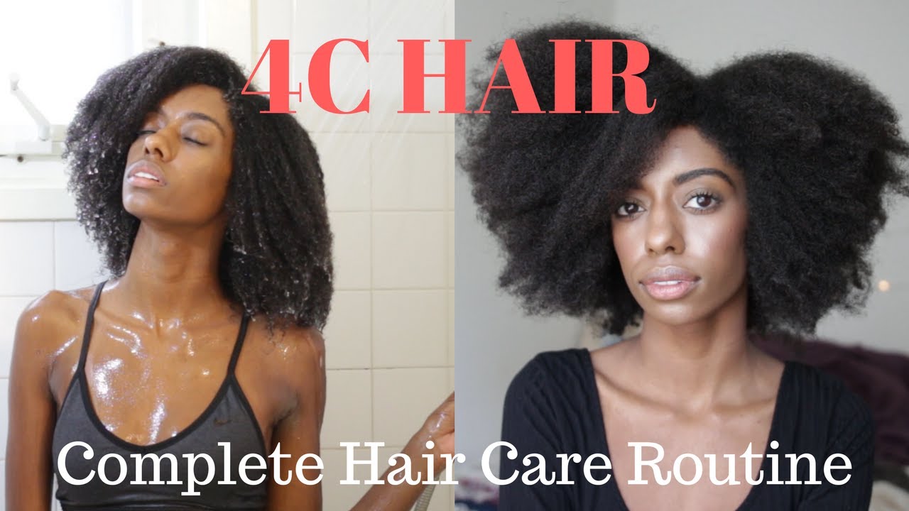 Complete 4b/4c Hair Care Routine - Prepoo, Wash Routine, Twist Out and Night Routine