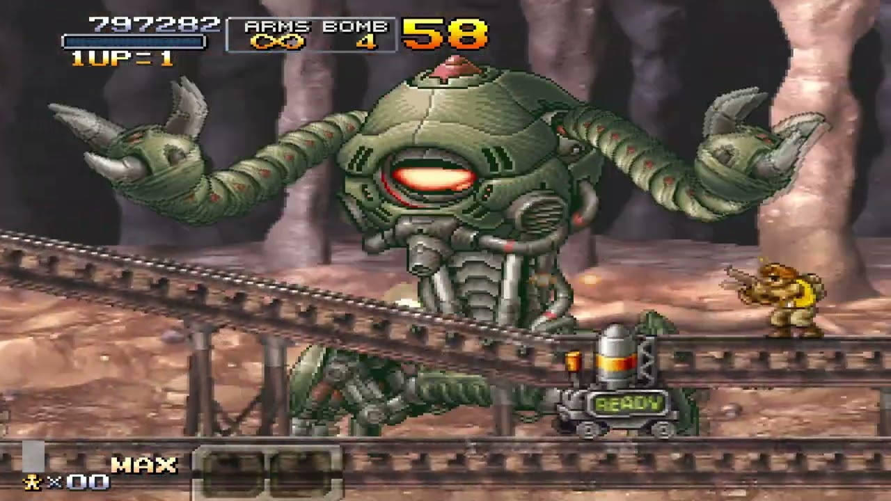 Metal Slug XX (PC) Boss #2 - Crablops