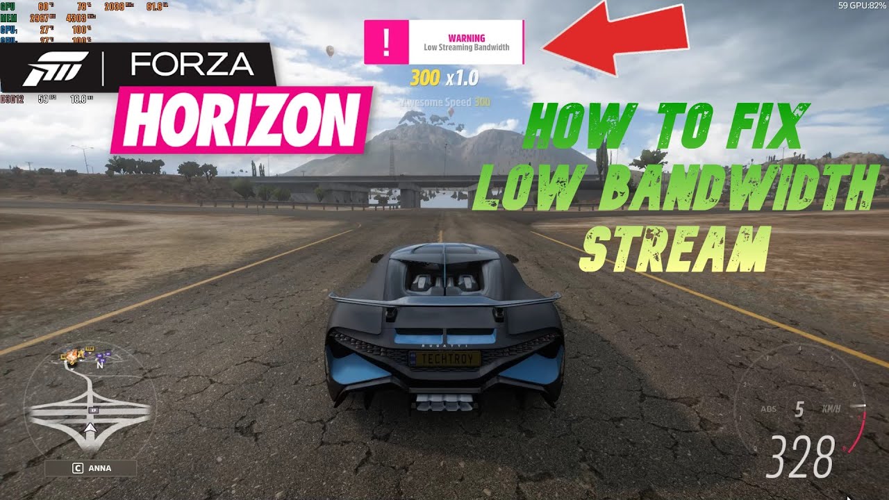 How To Fix Forza Horizon 5 Low Bandwidth Stream Issue