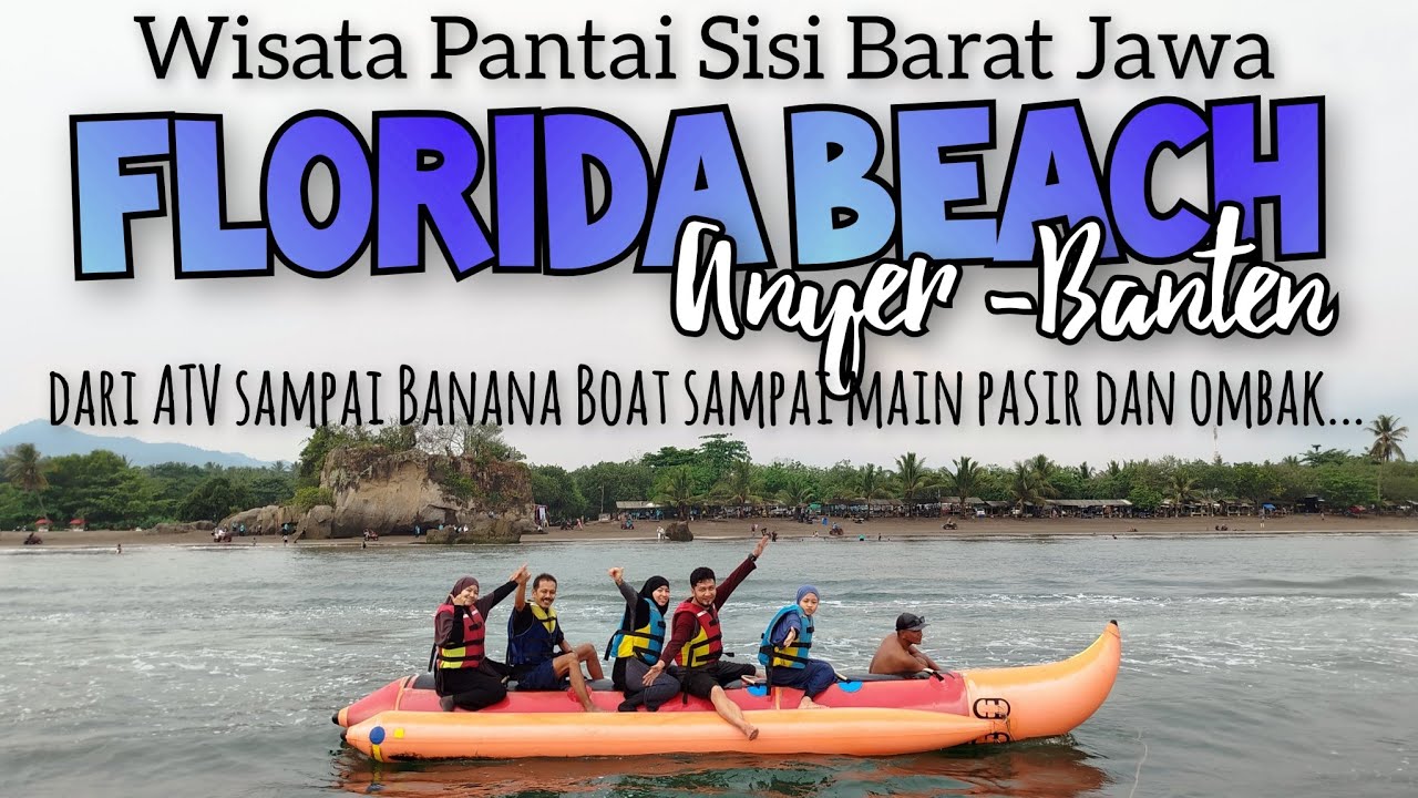 WISATA PANTAI MURAH DAN LENGKAP TERDEKAT DARI JAKARTA | PANTAI FLORIDA ANYER BANTEN | NOVEMBER 2024
