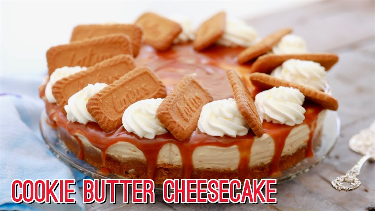No-Bake Cookie Butter Cheesecake - Gemma's Bigger Bolder Baking Ep 176