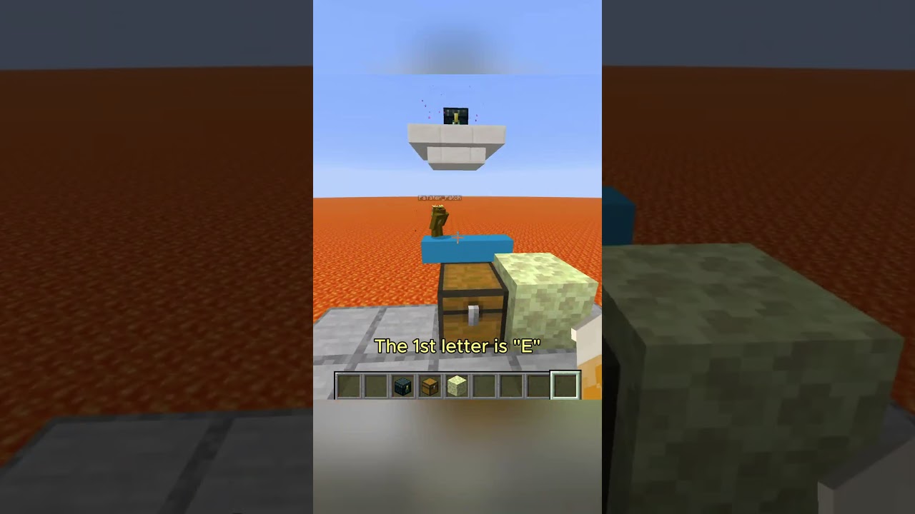 Подсказки по блокам в Minecraft