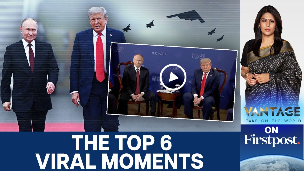 The Viral Moments from the Trump–Putin Alaska Summit | Vantage with Palki Sharma | N18G
