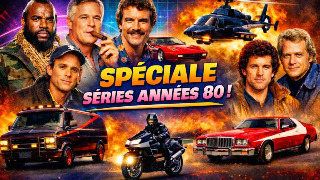 L'ÂGE D'OR DES SÉRIES 80'S