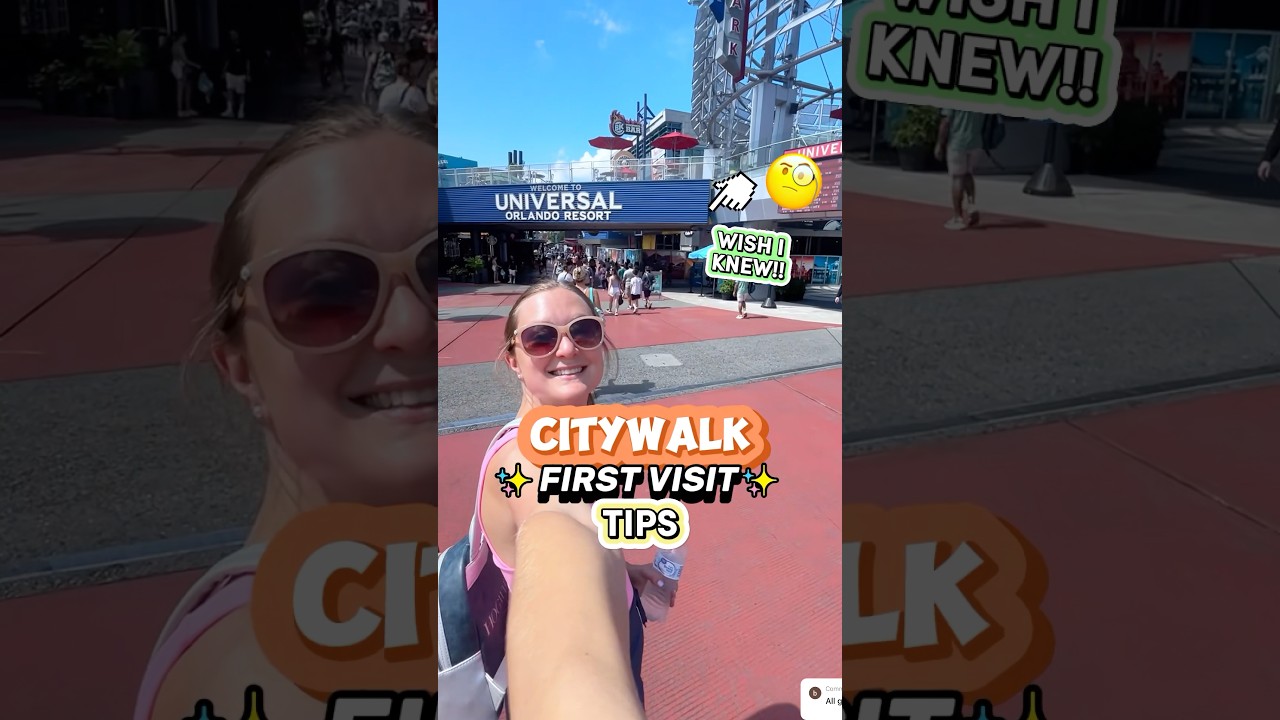 Wish I Knew THIS Before CityWalk! 😵🌎(Universal First Visit Planning Tips)