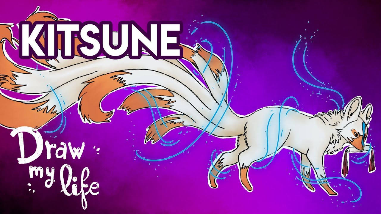 KITSUNE | LEYENDA JAPONESA (Creepypasta) | Draw My Life en Español