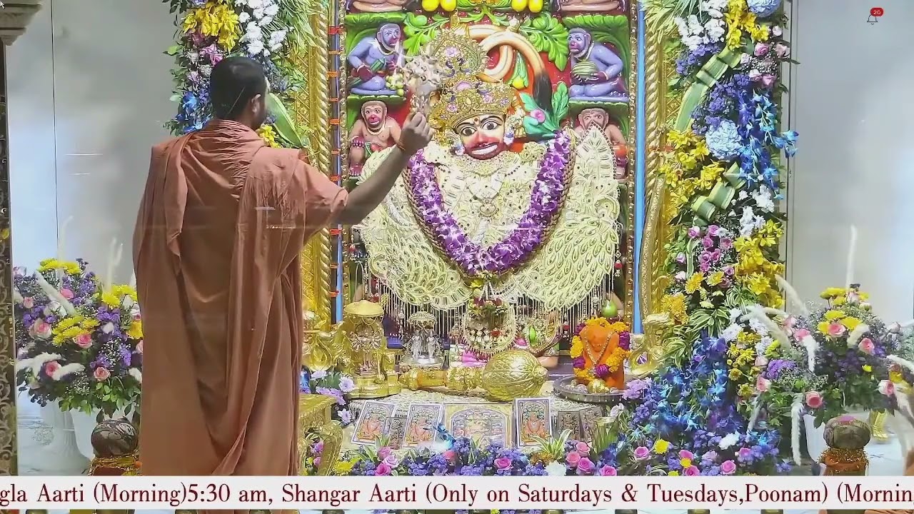 Sandhya Aarti Darshan Salangpur Date 02 11 2023