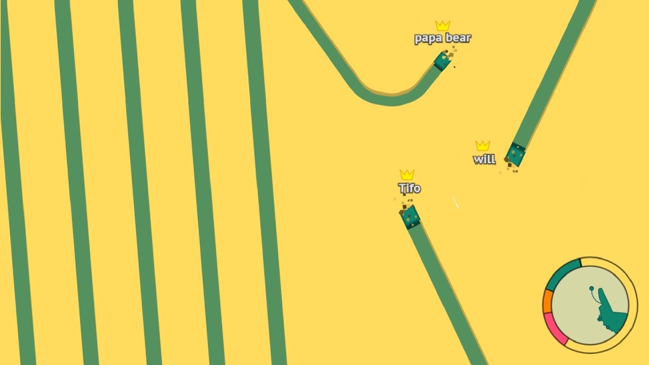 Paper.io 2 TEAMS Map Control: 100.00%