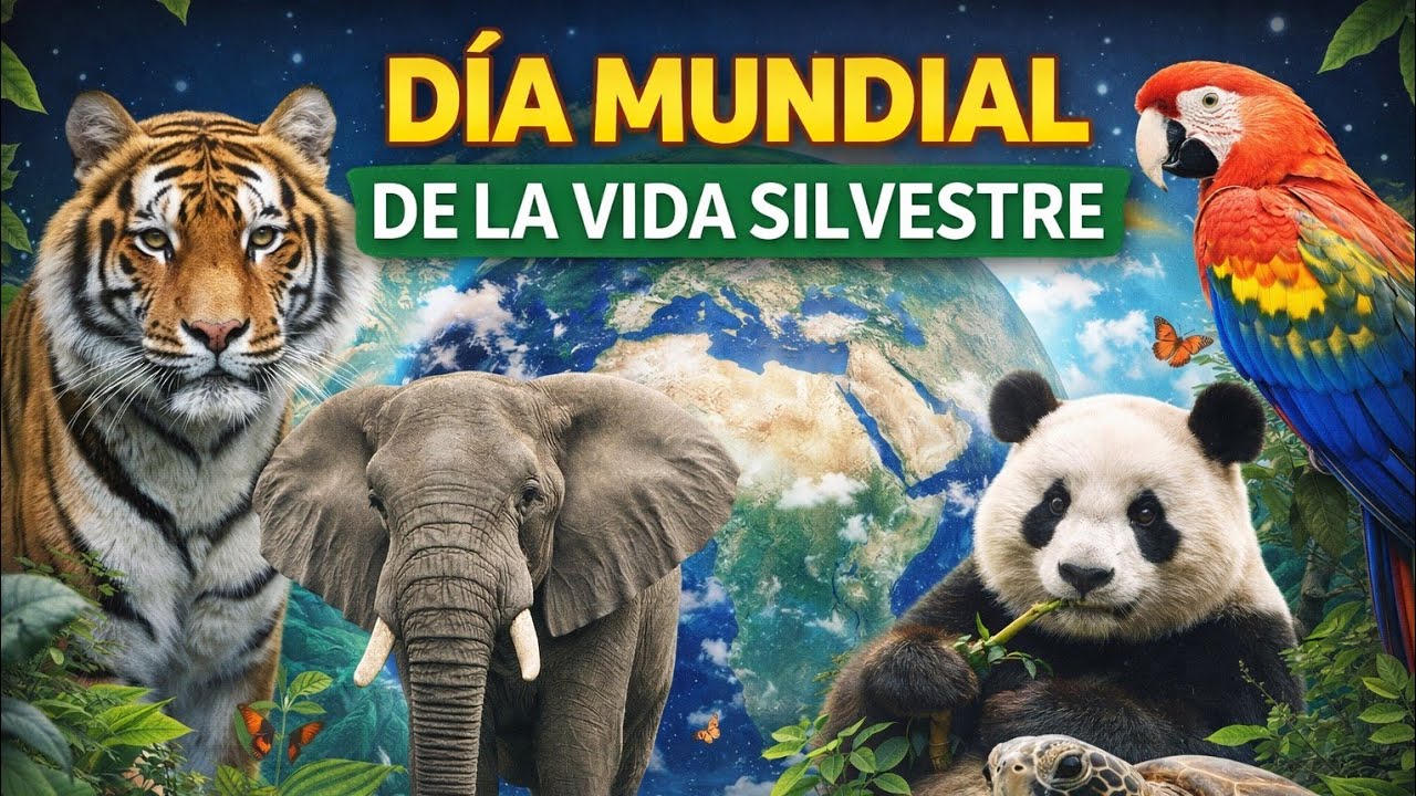 🌎🐾 DÍA MUNDIAL DE LA VIDA SILVESTRE