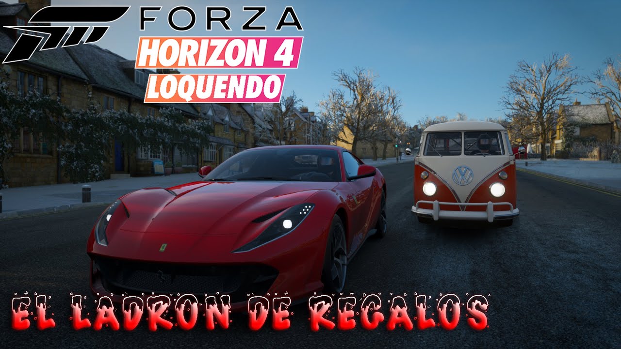 Forza Horizon 4 (Loquendo): El Ladrón de Regalos 🎄Especial de Navidad🎄