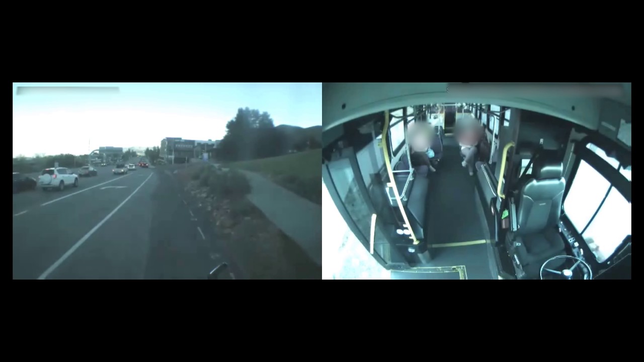 Passengers save runaway bus in Salt Lake City