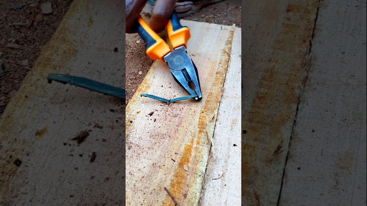 Installing a Door Hasp Lock on a Small Wooden Door | Satisfying DIY Fix🪵