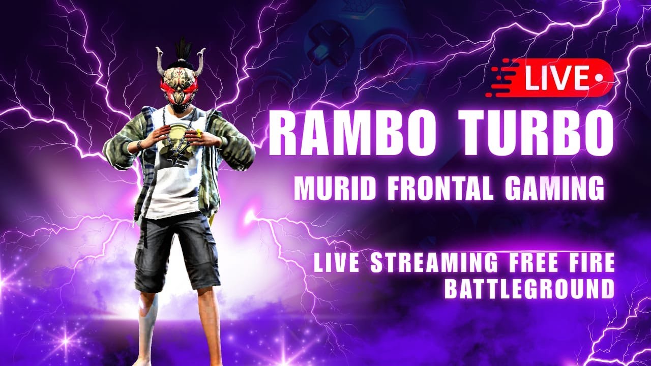 LIVE FREE FIRE, PUSH RANK SAMPAI GM