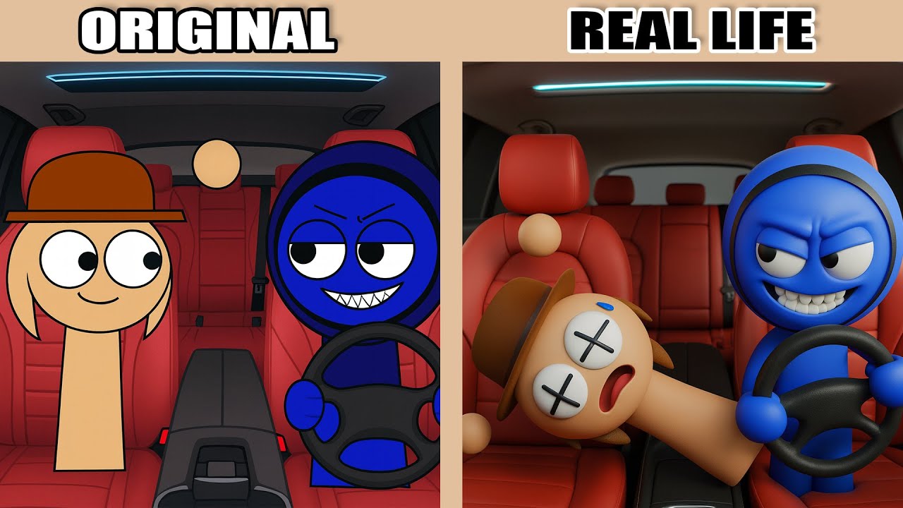 Best TikToks of Incredibox Sprunki: Speed Racer 🏎️ Tunner vs Jevin⚡ | Original vs Plush Toys