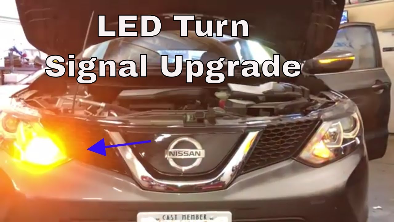 Установка светодиодных указателей поворота Nissan Rogue 14–19 своими руками