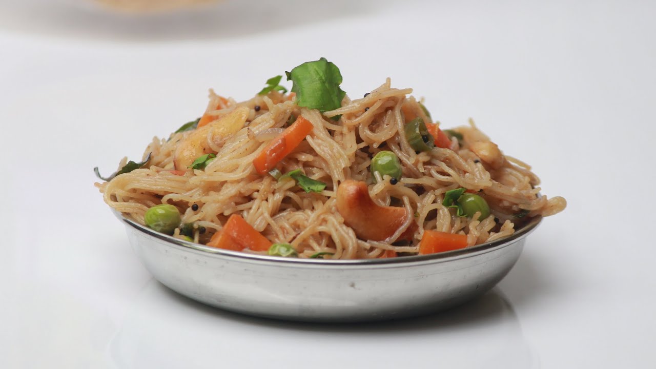 jowar semiya pulav / Vermicelli pulav within 15 minutes - lunch box recipe