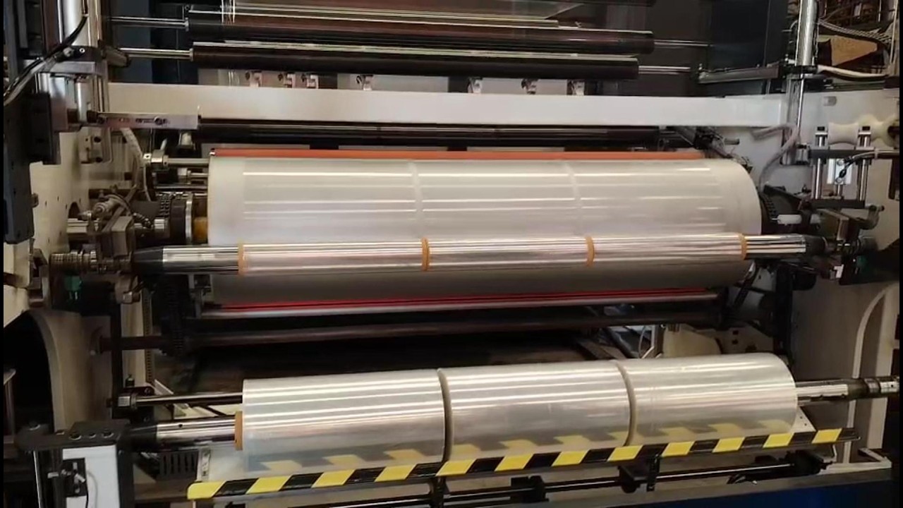 Automatic Making 1.5M 3 Layers Stretch film Machine, PE High Capacity 5 Layers Stretch Film Machine