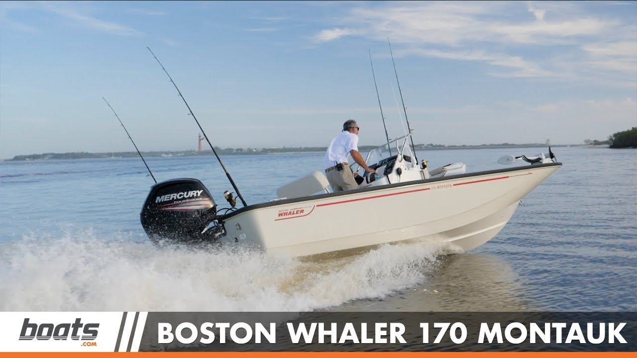 Boston Whaler 170 Montauk: Видеообзор лодки