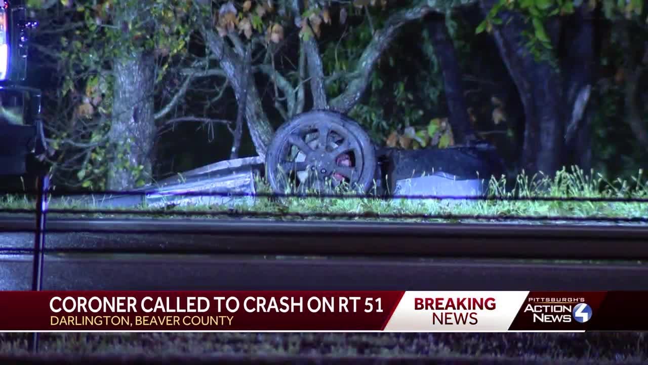Crash in Darlington, Beaver County