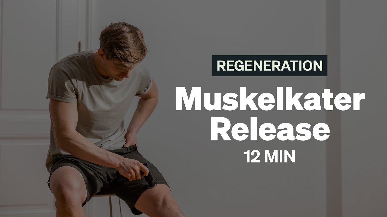 Blackroll Übungen | 12 MIN Antimuskelkater Massagepistole Anwendung | Schneller regenerieren