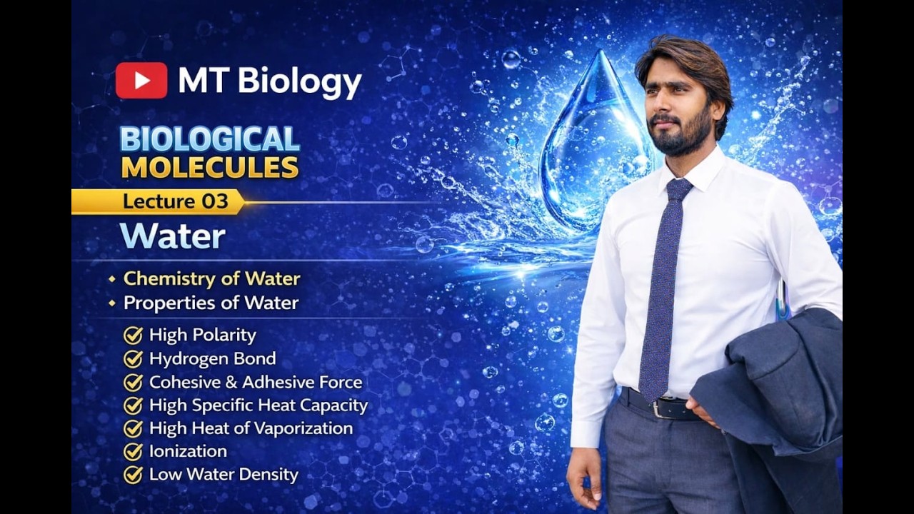 03.WATER- BIOLOGICAL MOLECULES