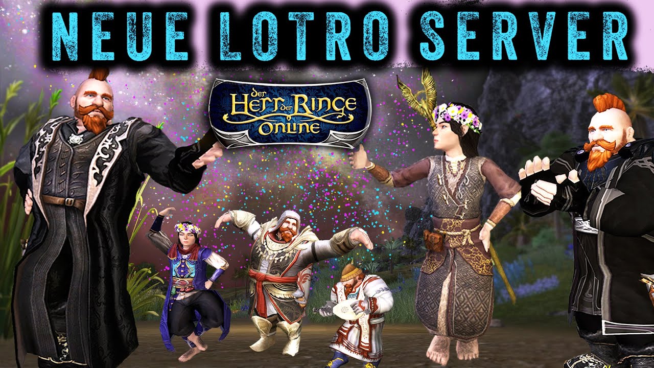Herr der Ringe Online NEUE 64Bit Server in EUR & USA | Transfer, Housing, Belohnungsleiste