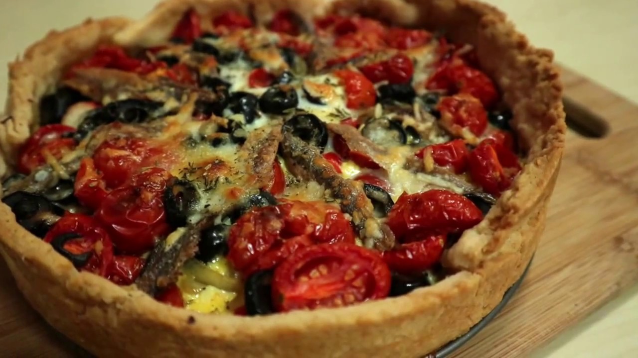 Tarte Niçoise Aux Oignons