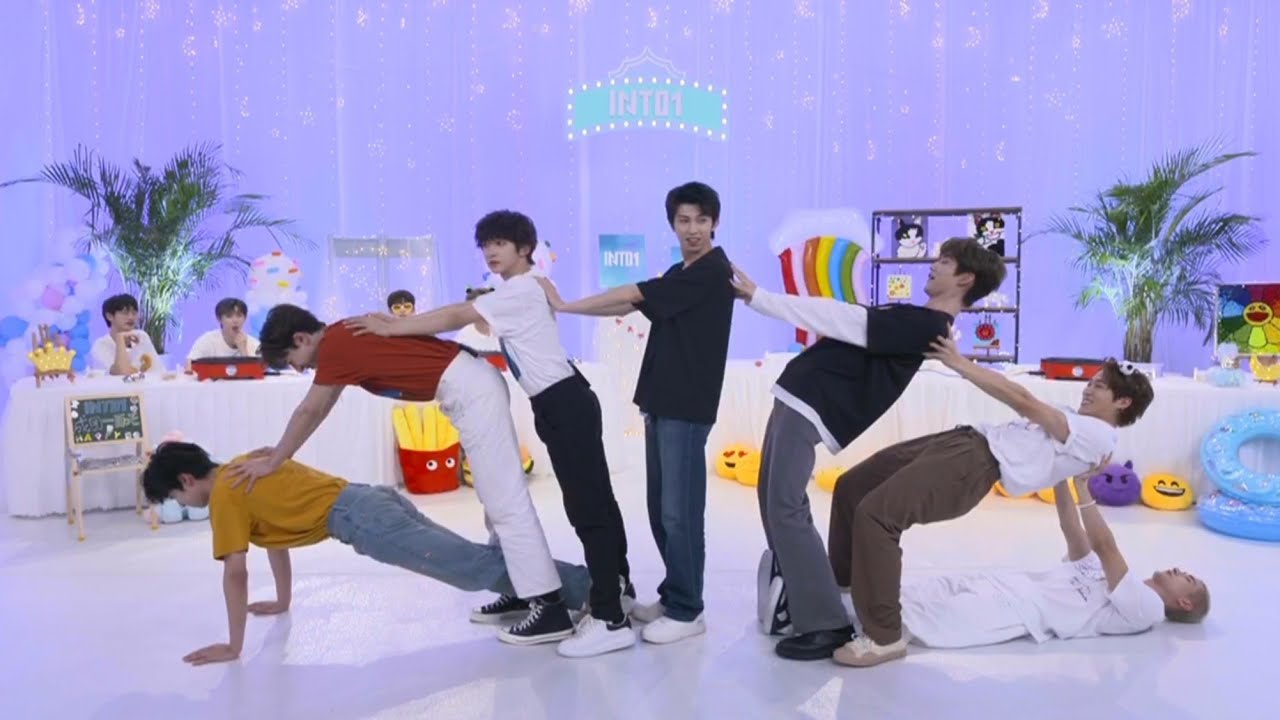 INTO1 The first 100th day party Livestream Game part  INTO1成团百日宴直播 努力争取食材中