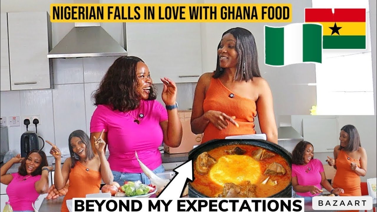 Ghana 🇬🇭 FOOD Is Amazing | My Nigerian Friend Trying Ghana Light Soup For The First Time! Ghana Food