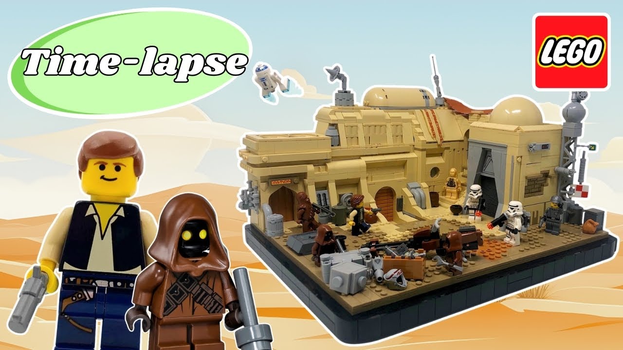 Tatooine | LEGO Star Wars MOC Time-lapse