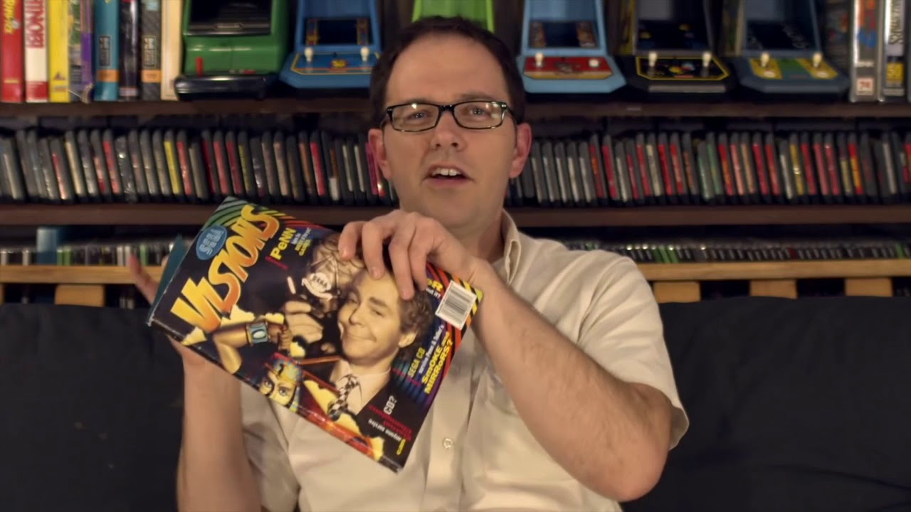 AVenging Gametronik Nerveman shoves horror-inducing magazine covers up your mule's saddles