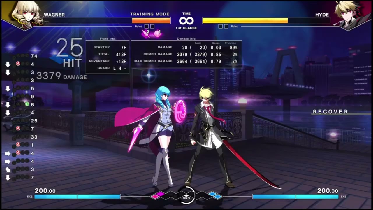 [Under Night In-Birth Sys:Celes] Wagner New BnBs